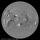 Latest SDO/HMI Magnetogram image of the Sun