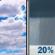 Thursday: A 20 percent chance of showers after noon.  Mostly cloudy, with a high near 44. North wind 10 to 15 mph, with gusts as high as 25 mph. 