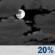 Tonight: Mostly cloudy, with a low around 74. South wind 5 to 10 mph. Chance of precipitation is 20%. New rainfall amounts less than a tenth of an inch possible. Tonight: Mostly Cloudy