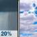 Friday: A 20 percent chance of showers before 10am.  Mostly cloudy, with a high near 79. South wind 5 to 10 mph. 