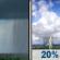 Wednesday: Slight Chance Rain Showers then Slight Chance Showers And Thunderstorms