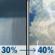 Sunday: A chance of showers, with thunderstorms also possible after 7am. Mostly cloudy, with a high near 82. Northeast wind around 5 mph. Chance of precipitation is 40%. Sunday: A chance of showers, with thunderstorms also possible after 7am. Mostly cloudy, with a high near 82. Northeast wind around 5 mph. Chance of precipitation is 40%.
