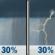 Saturday: A 30 percent chance of showers and thunderstorms. Mostly cloudy, with a high near 68. North wind 15 to 20 mph, with gusts as high as 30 mph. Saturday: A 30 percent chance of showers and thunderstorms. Mostly cloudy, with a high near 68. North wind 15 to 20 mph, with gusts as high as 30 mph.