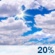 This Afternoon: Partly sunny, with a high near 92. Heat index values as high as 98. South southwest wind 10 to 15 mph, with gusts as high as 25 mph. Chance of precipitation is 20%. This Afternoon: Partly Sunny