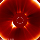 Latest LASCO C2 image of the Sun