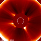 Latest LASCO C2 image of the Sun