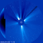 Latest LASCO C3 image of the Sun