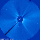 Latest LASCO C3 image of the Sun