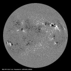 Latest SDO/HMI Magnetogram image of the Sun