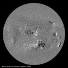 Latest SDO/HMI Magnetogram image of the Sun