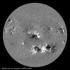 Latest SDO/HMI Magnetogram image of the Sun