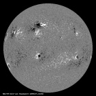 Latest SDO/HMI Magnetogram image of the Sun