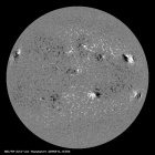 Latest SDO/HMI Magnetogram image of the Sun