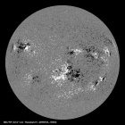 Latest SDO/HMI Magnetogram image of the Sun