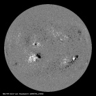Latest SDO/HMI Magnetogram image of the Sun
