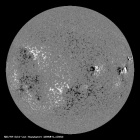 Latest SDO/HMI Magnetogram image of the Sun
