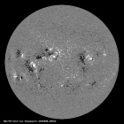 Latest SDO/HMI Magnetogram image of the Sun