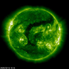 SOHO EIT 195 image of the sun