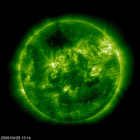 SOHO EIT 195 image of the sun