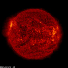 SOHO EIT 304 image of the sun