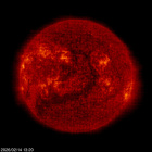 SOHO EIT 304 image of the sun